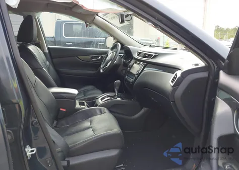 2016 Nissan Rogue Sl из США, поврежденный, VIN 5N1AT2MT7GC865144